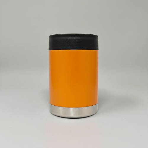 12oz Custom Engraved Can Cooler - Orange