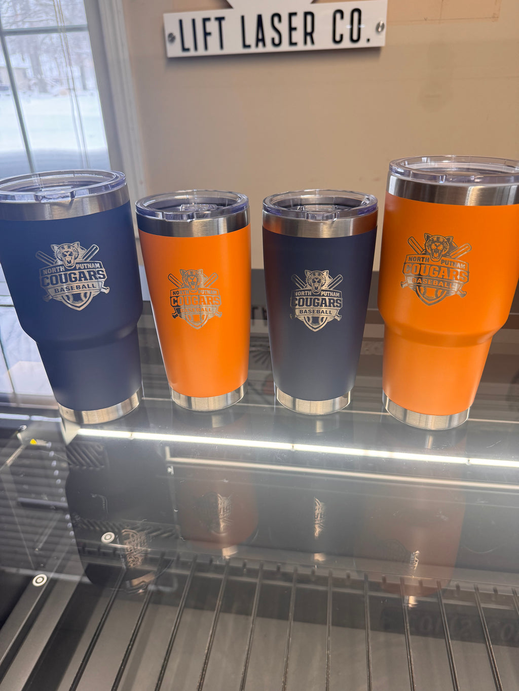 North Putnam Baseball - Custom Tumbler