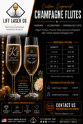 Custom Champagne Flute