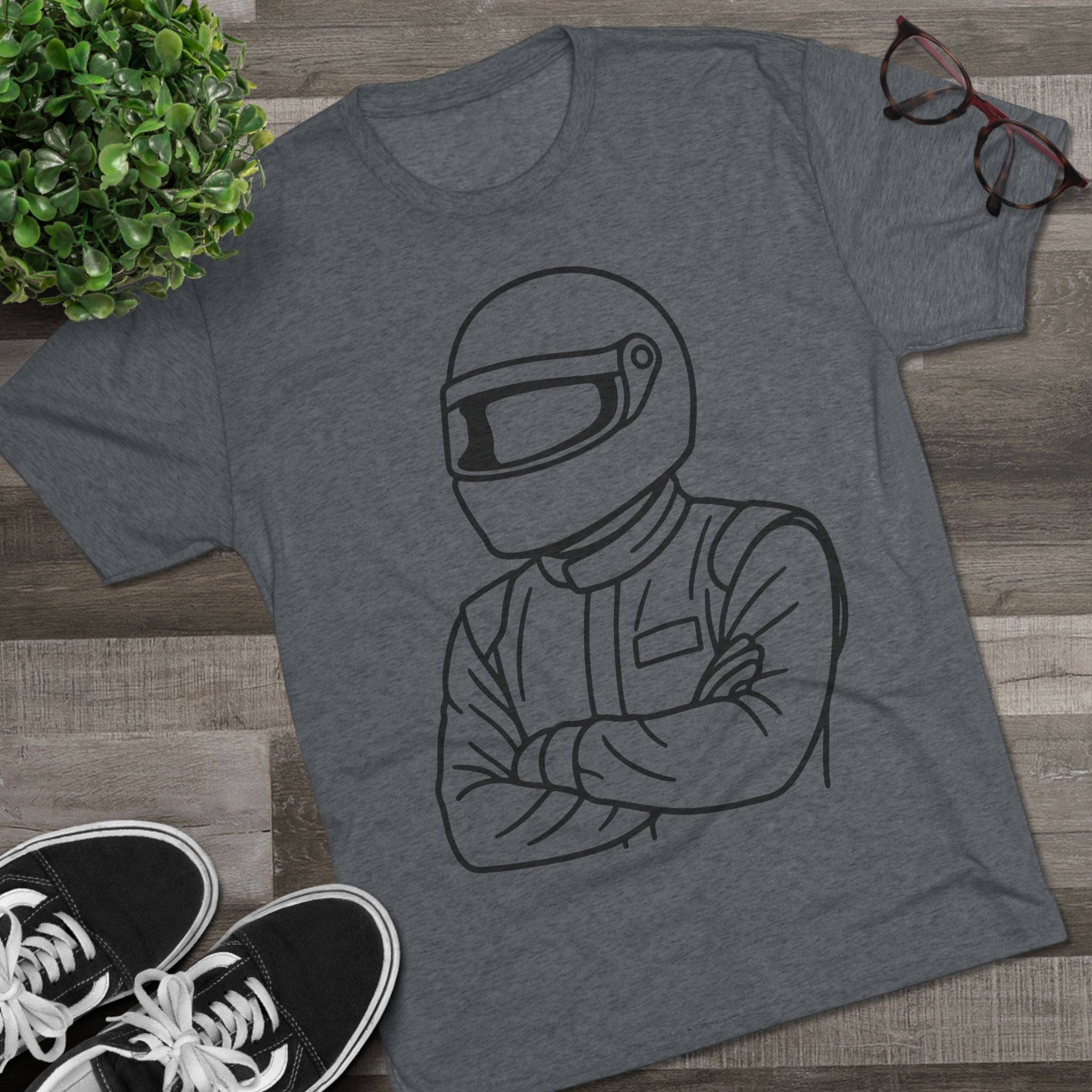 Racing Driver Outline Tee