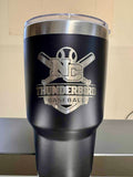 North Central Thunderbirds Baseball - Custom Engraved Tumbler