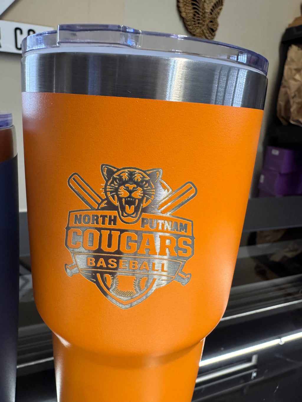 North Putnam Baseball - Custom Tumbler