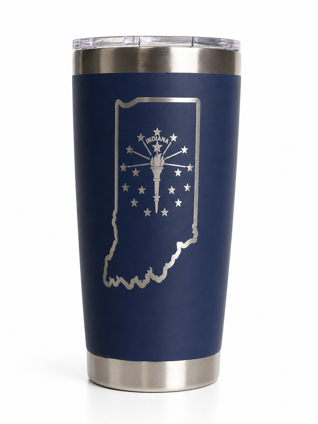State of Indiana Tumbler - 20oz