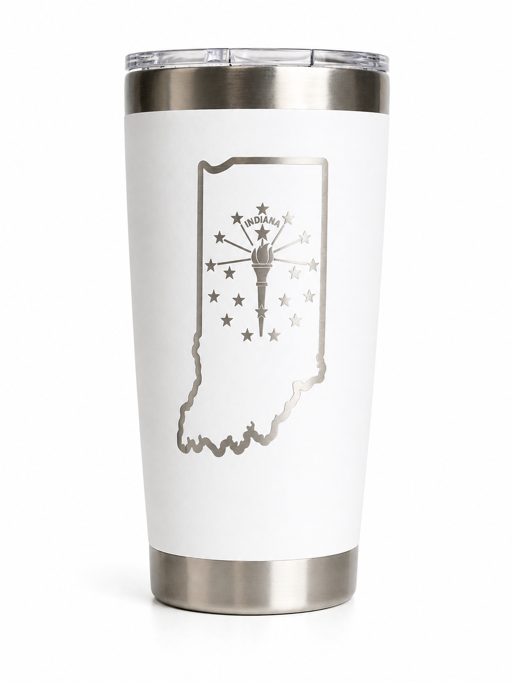 State of Indiana Tumbler - 20oz