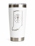 State of Indiana Tumbler - 20oz