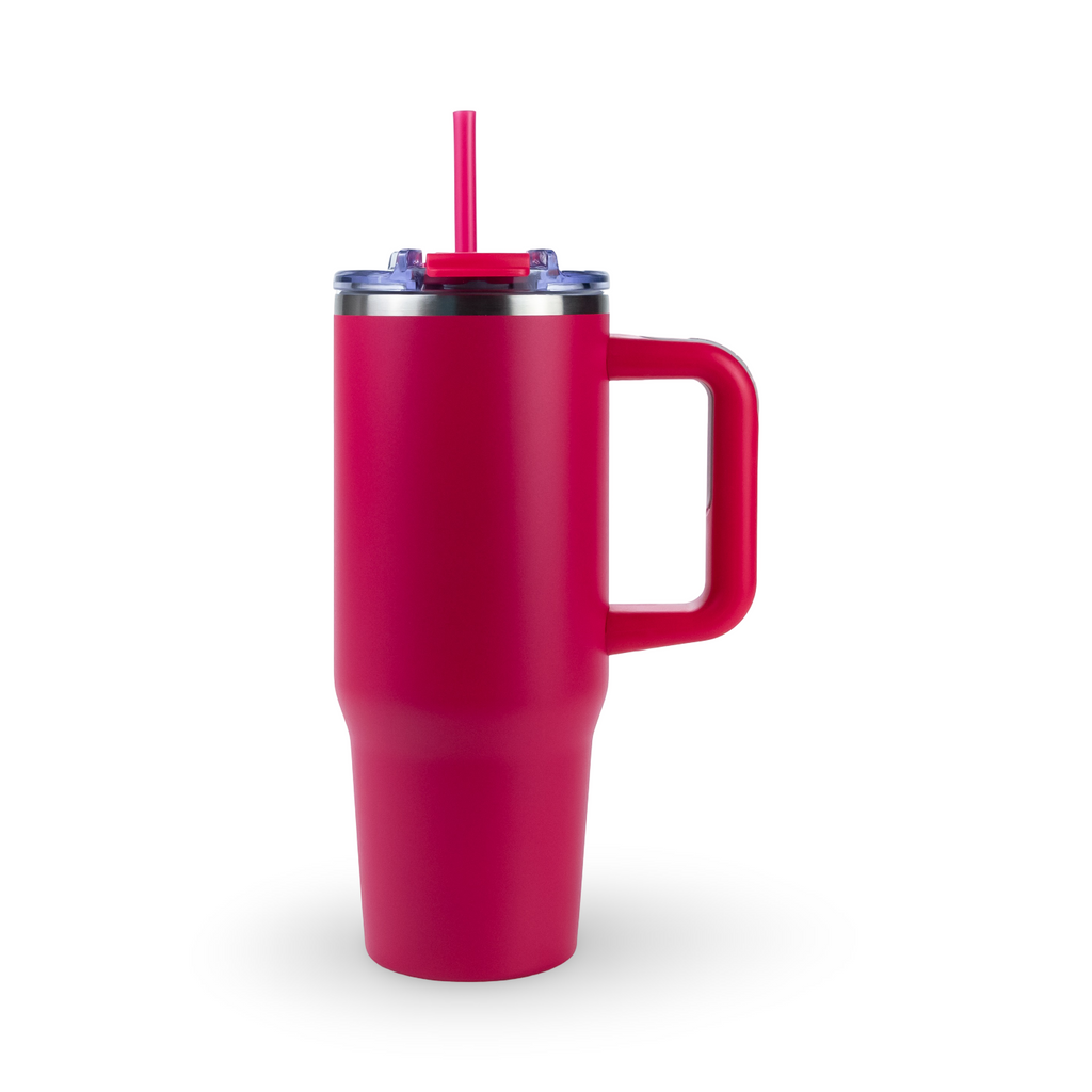 Class of 2027 Senior 30oz Tumbler - Hot Pink