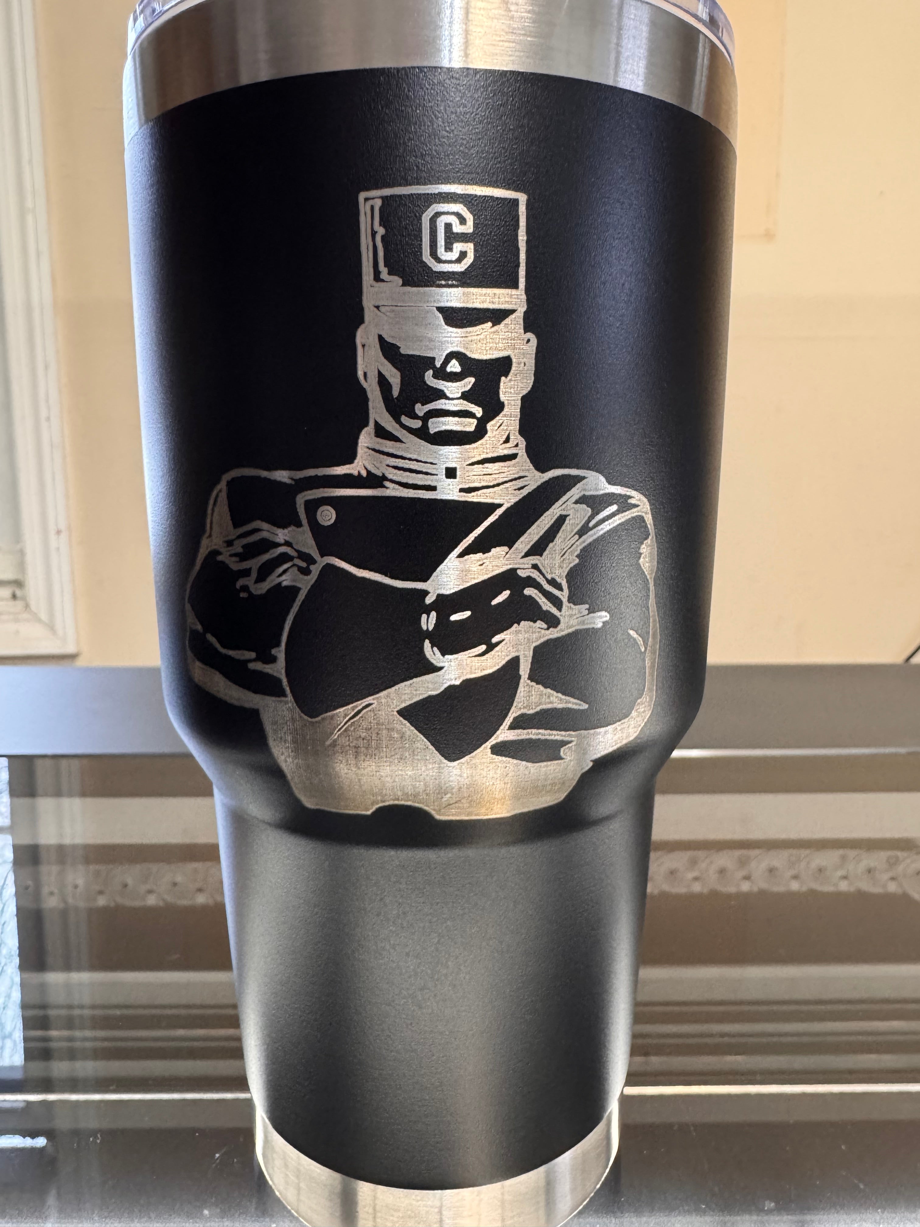 30oz Tumbler   Cascade (NAME + UNIFORM #)