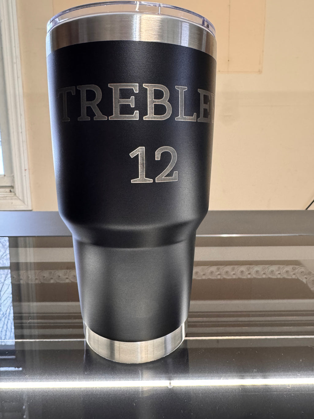 30oz Tumbler   Cascade (NAME + UNIFORM #)
