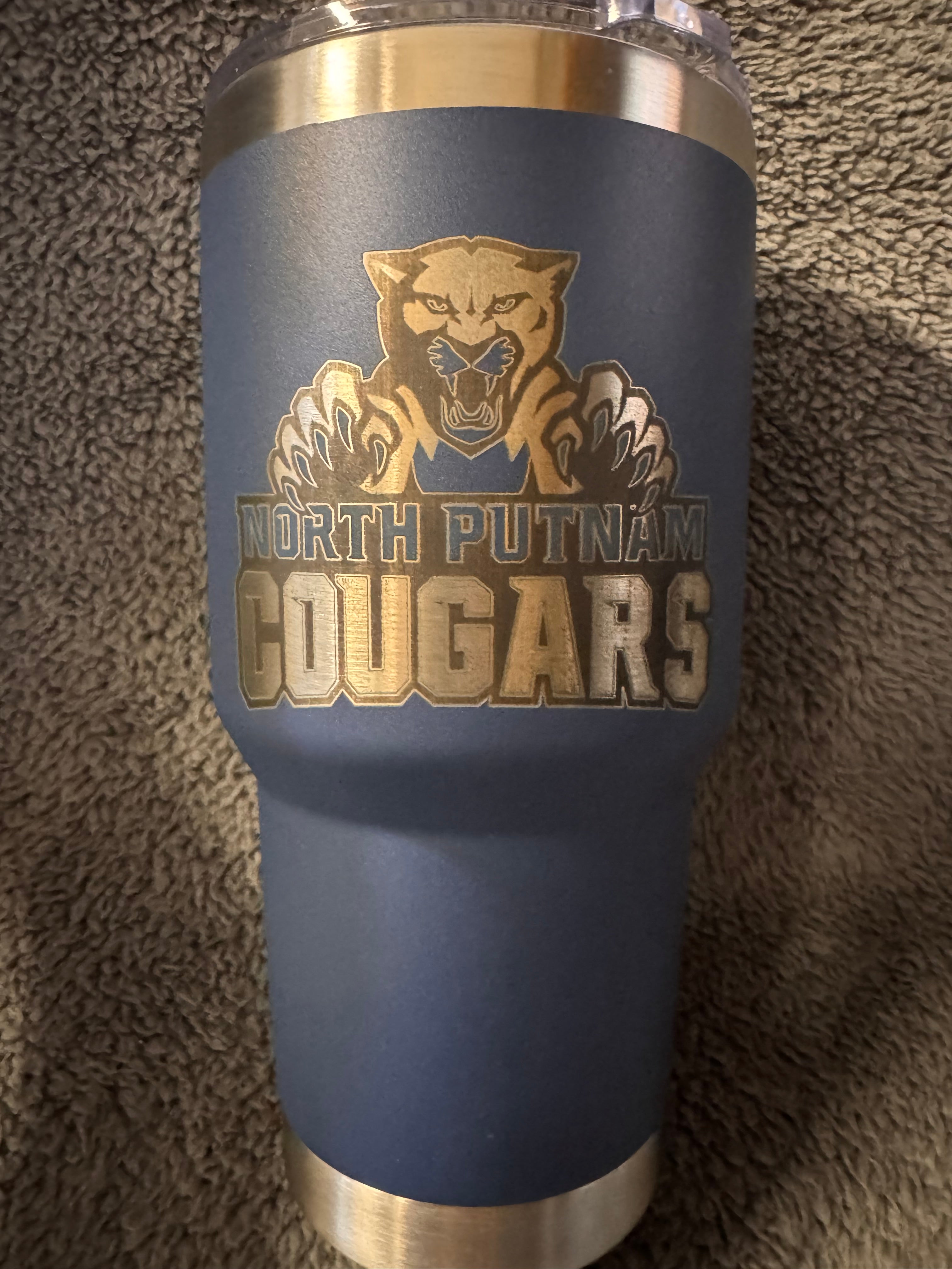 30oz Tumbler - North Putnam (NAME + UNIFORM #)