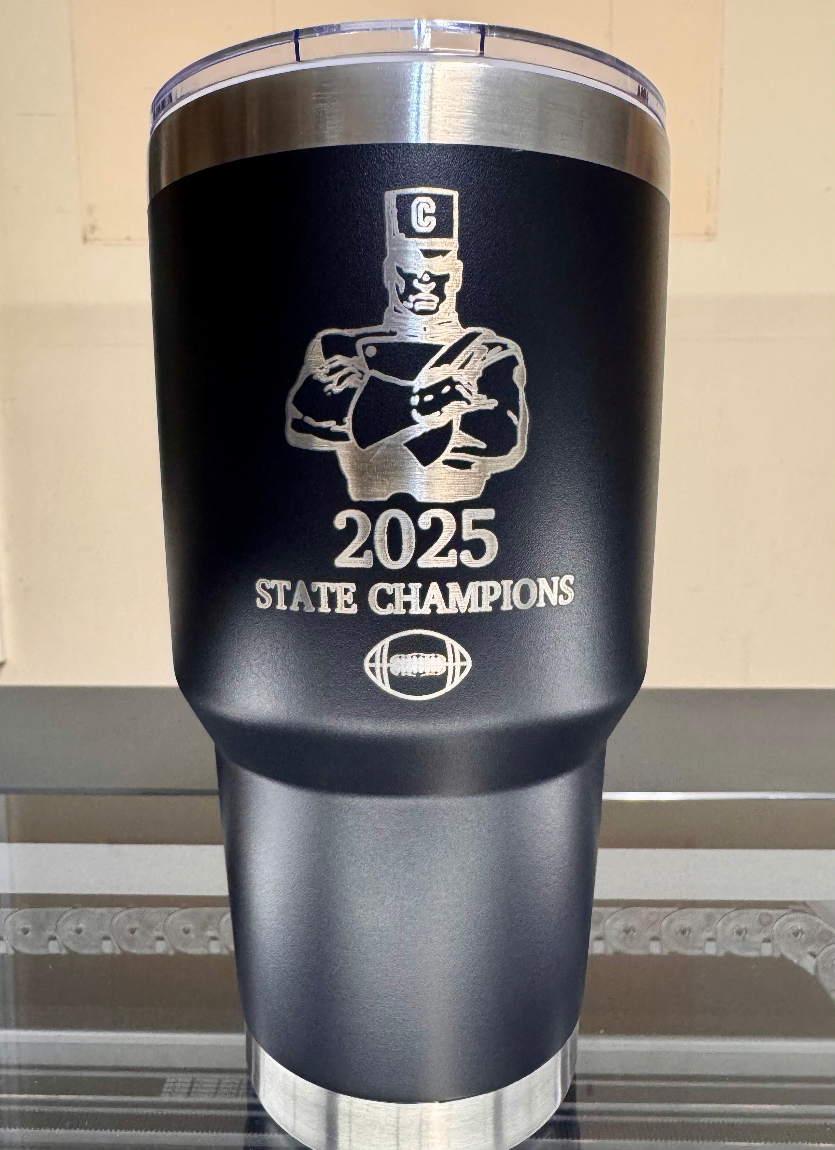 30oz Tumbler   Cascade High School Football