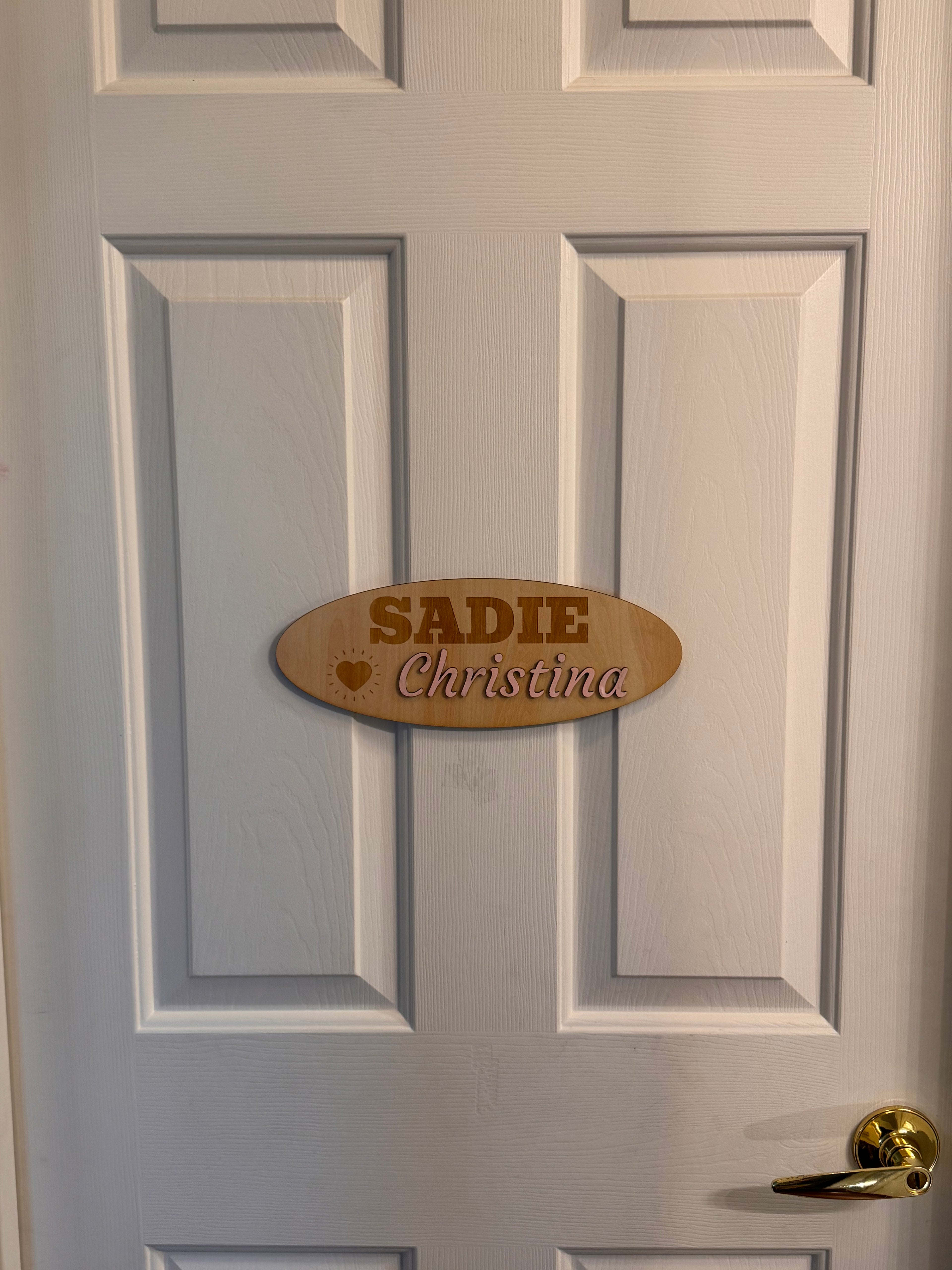 Custom Door/Room Sign