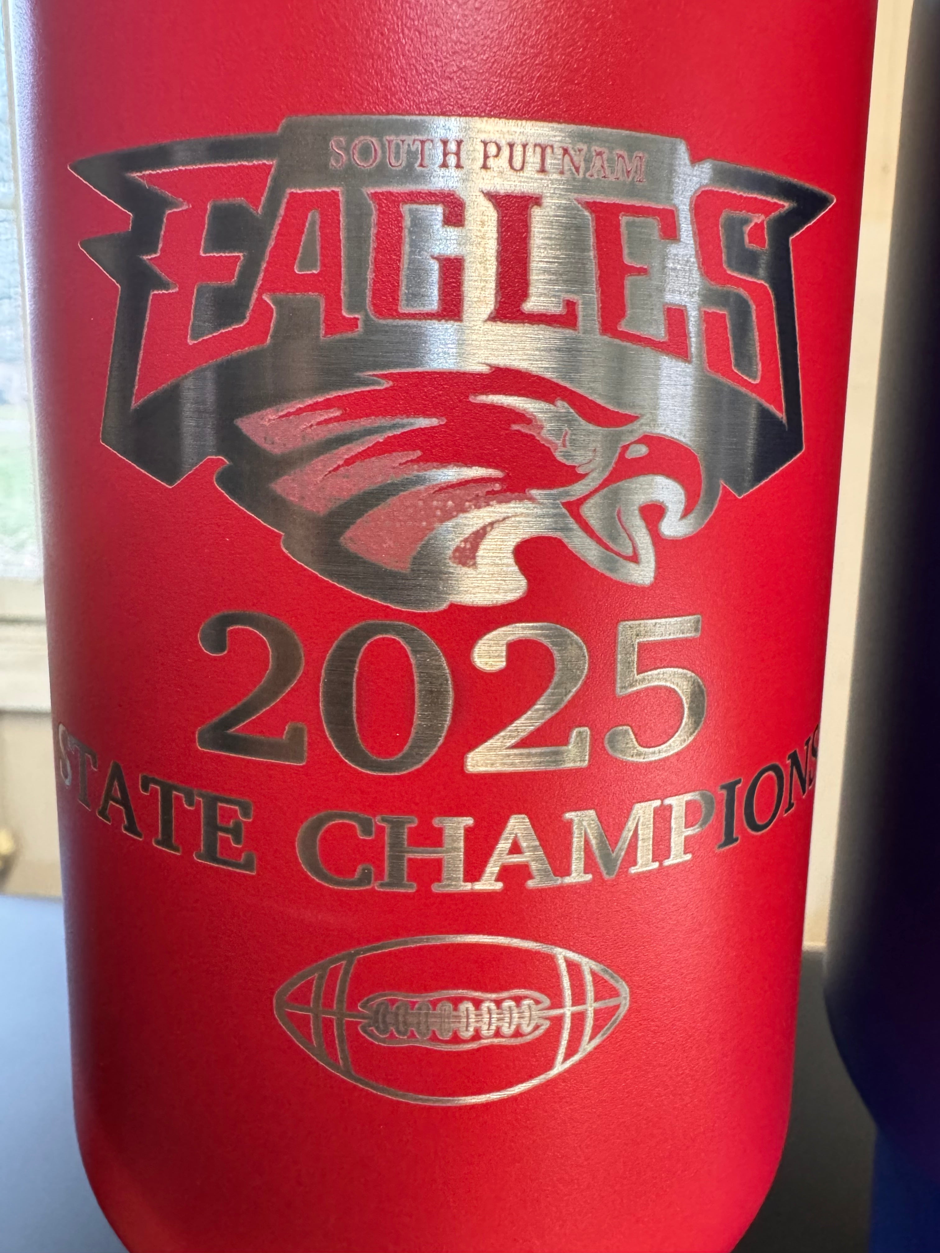 40oz Tumbler w/ Handle  South Putnam High School