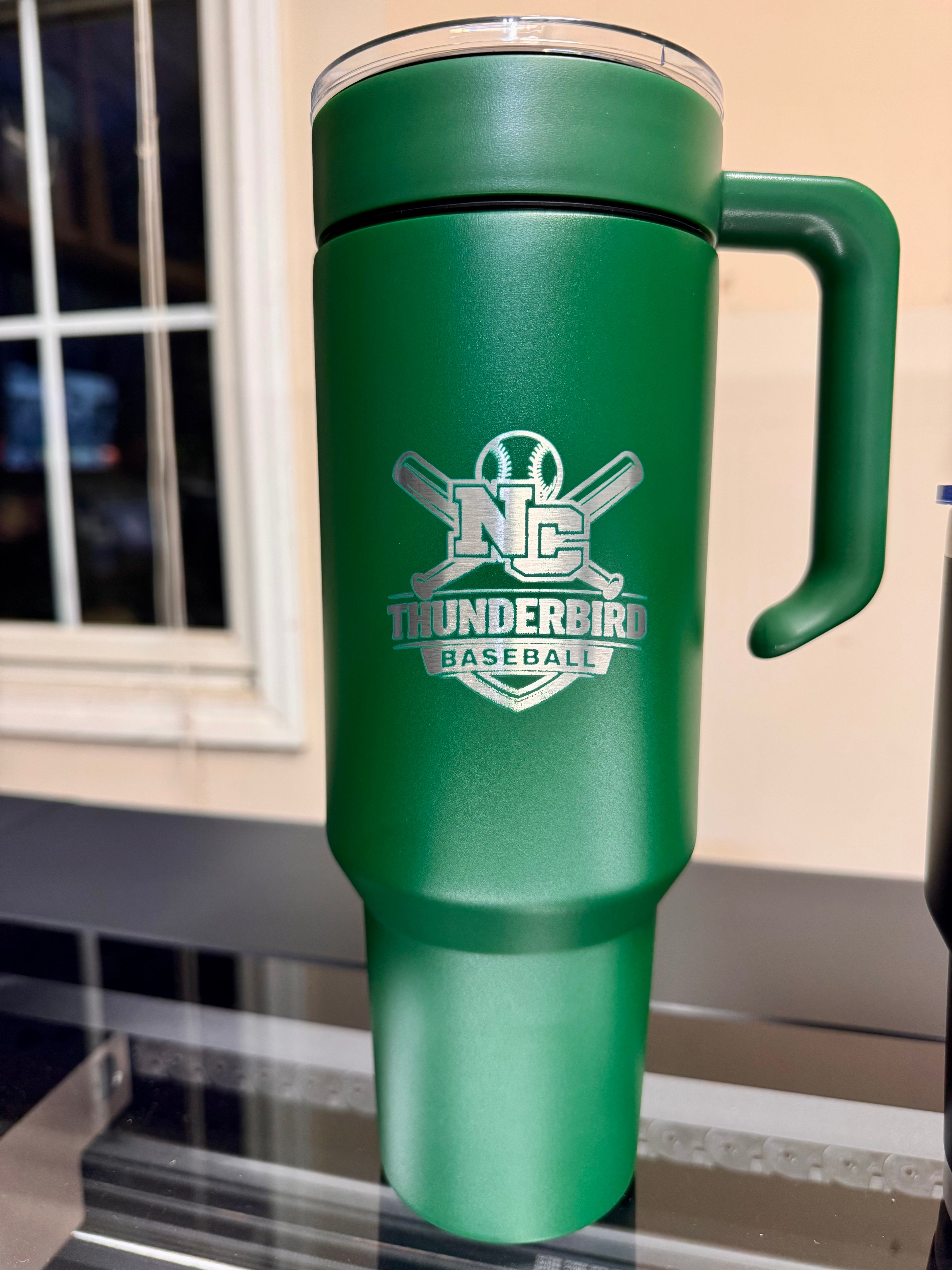 North Central Thunderbirds Baseball - Custom Engraved Tumbler