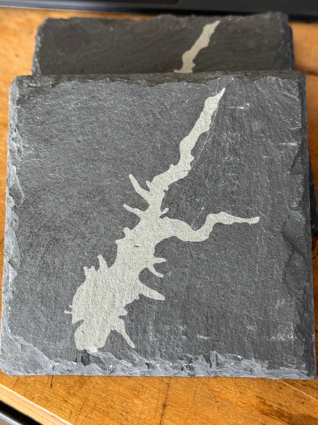 Heritage Lake - Slate Coasters - Set of 4