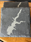Heritage Lake - Slate Coasters - Set of 4