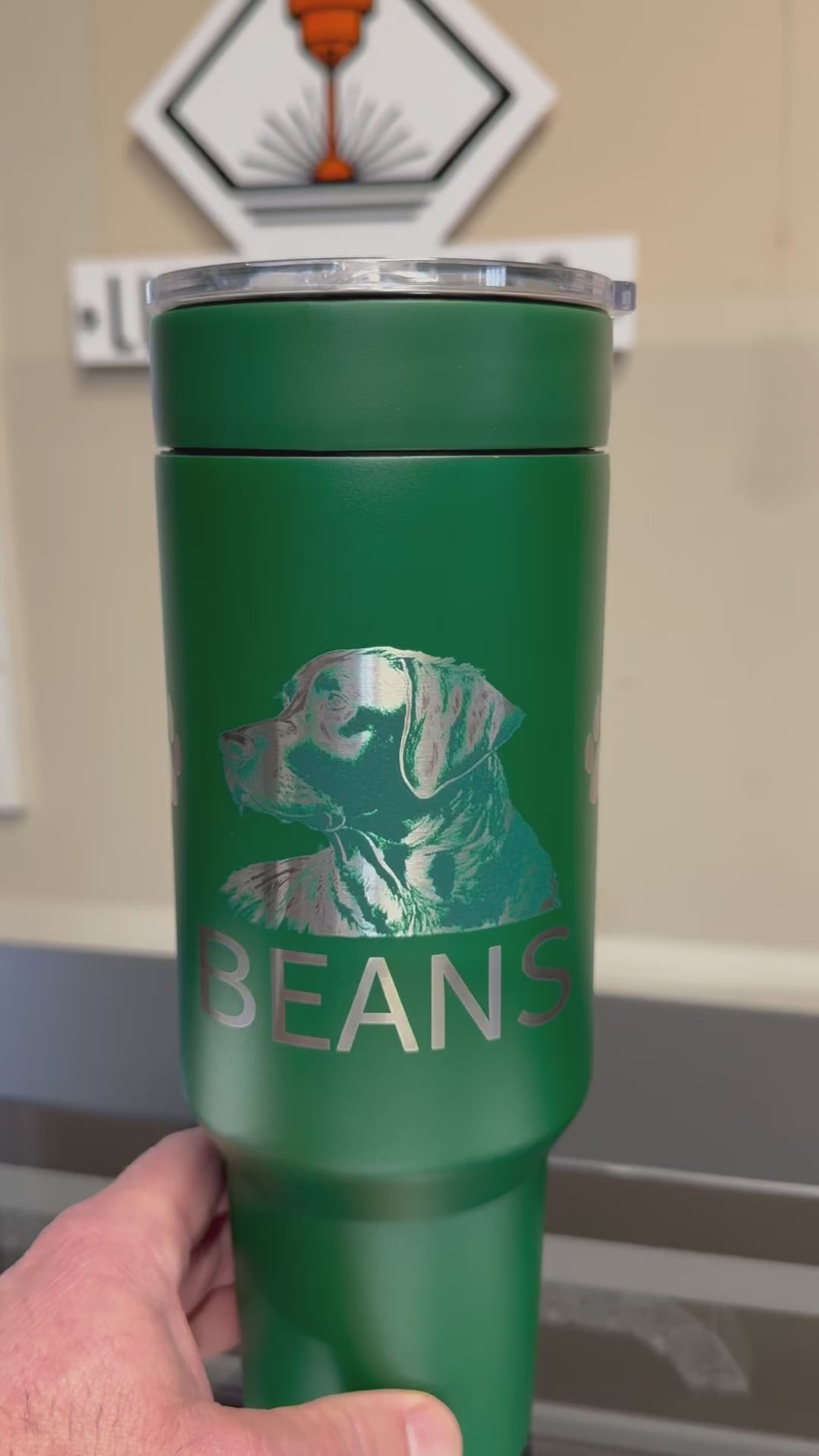 Personalized Dog Breed Tumbler